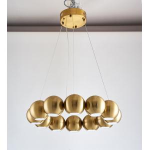 Round sphere led chandelier for living room bedroom table dining room hanging