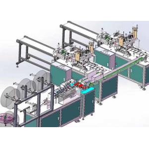 Surgical Disposable Nonwoven N95 KN95 Face Mask Making Machine Full Automatic