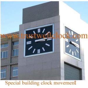 two 2 faces building wall clock with GPS synchronization-GOOD CLOCK (YANTAI