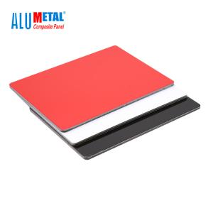 Cheap 6mm Acm PVDF Aluminum Composite Panel 1220 X 2440mm Antibacterial Surface for sale