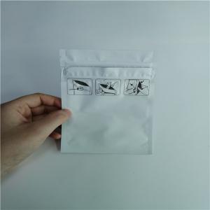 China Custom Printed Mylar Zip Plastic Bags Smell Proof Resealable Child Proof Stand Up on sale