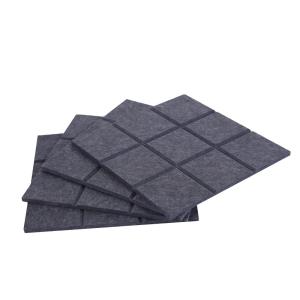 48 Basic Colors Polyester Acoustic Panel For Office And Hotel