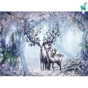 1.8mm Halloween Jigsaw Puzzles , Prop66 3D Custom Printed Puzzle