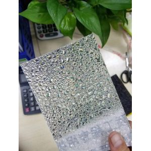 2mm 5mm 10mm Polycarbonate Embossed Endurance Sheet Double Sided Diamond