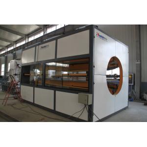HDPE Large Caliber Hollow Wall Twist Pipe Extrusion Line Water Pipes Production