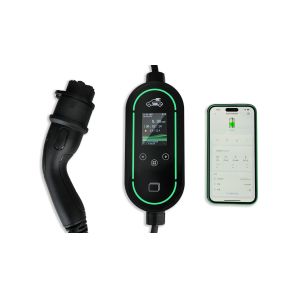 AC110V/230V 3kW Portable EV Charger with WiFi 2.4GHz and IP67 Protection