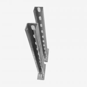 Cheap ASME Variable Height Steel Plate Bracket PV Wall Mount Corner Brace Construction for sale