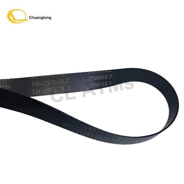 ATM Parts Fujitsu F56 Dispenser Belts F56 Multi Cassette Bill Dispensing Unit Transport Belts 10x269x0.7mm 10*269*0.7