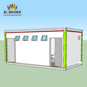 Prefabricated Public Movable Toilet Cabin Washroom Easy Assemble