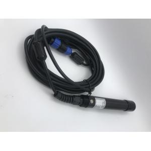 Dissolved oxygen sensor with automatic temperature compensation output signal