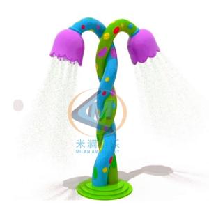 High Durability Aqua Splash Sprayers Flower Shape For Indoor Entertainment