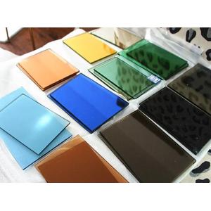 Polished Edge Smooth Colored Tinted Glass For Window And Door