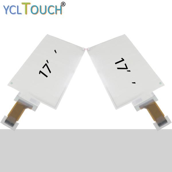 Transparent Capacitive Touch Foil 17 Inch with XP Win7 8 Android Linux System