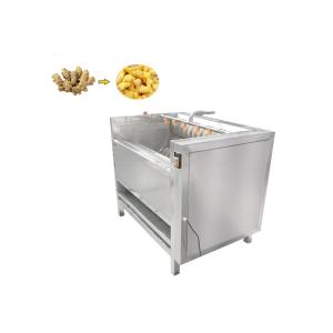 Cheap Vegetable Potato Washing And Peeling With Brush Washer for sale