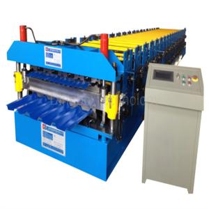 Double Layer Roof Panel Roll Forming Machine 10-15 Meter/Min Speed