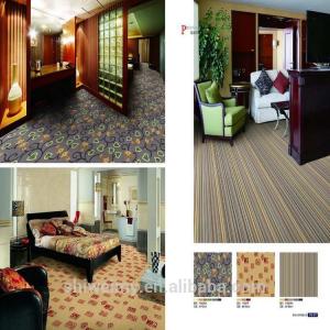 Cheap Fireproof printed nylon material home carpet from China for sale