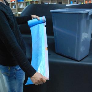 Disposable Drawstring Garbage Bag Kitchen Trash Bags with Certificate ok compost