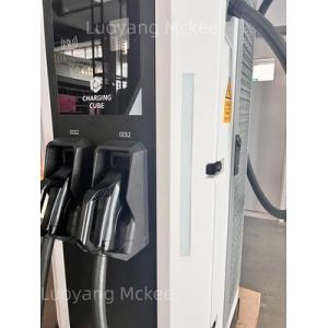 Integrated Dual-Gun DC Charging Pile with 10.1-inch Color Touch Screen and