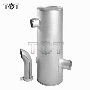 TOT E325D Excavator 3116 Engine Exhaust Muffler ISO9001