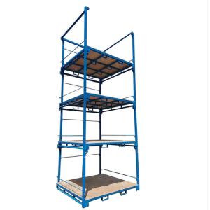 Sturdy 4 Nestainer Storage Racks 1000-2000mm Height 1500kg Loading Bear Weight