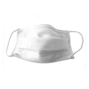 Anti Pollution White Disposable Medical Face Mask Superfine Fiber Material