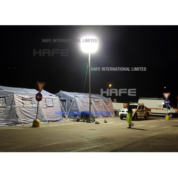 AC Anti Glare Lighting Fixture 360 Degree Conventional Work For Disaster Reconstruction