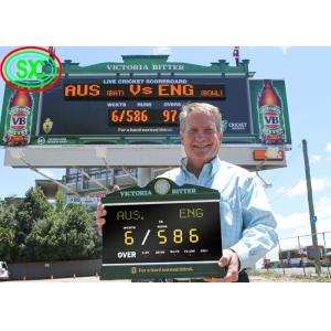 High Definition Waterproof P10 Outdoor Led Display Stadium With Score time
