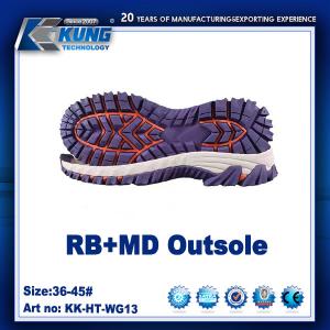 Recycled Odorless Non Slip Rubber Outsole Multipurpose Lightweight