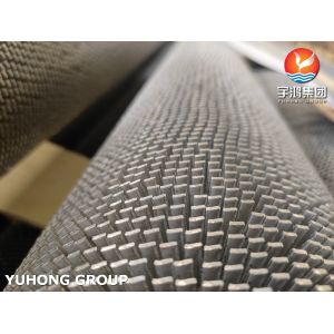 China ASTM A312 TP304H Serrated Finned Tubes with 304H Fins Applied For Fired Heaters on sale