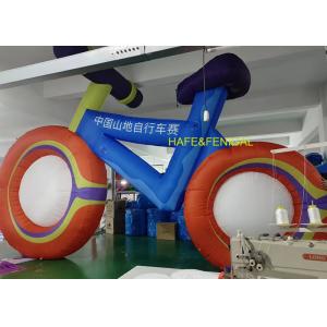 Customized Creative Inflatable Bicycle Replicas For Sports Event Promotion