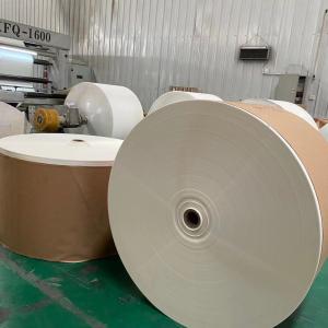 1 Side PE Coating 270gsm Paper Cup Material Matt Film Laminated