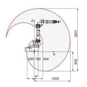 ABB 6 Axis Used Welding Robot IRB 1520ID Robot Welding Machine Payload 4 Kg