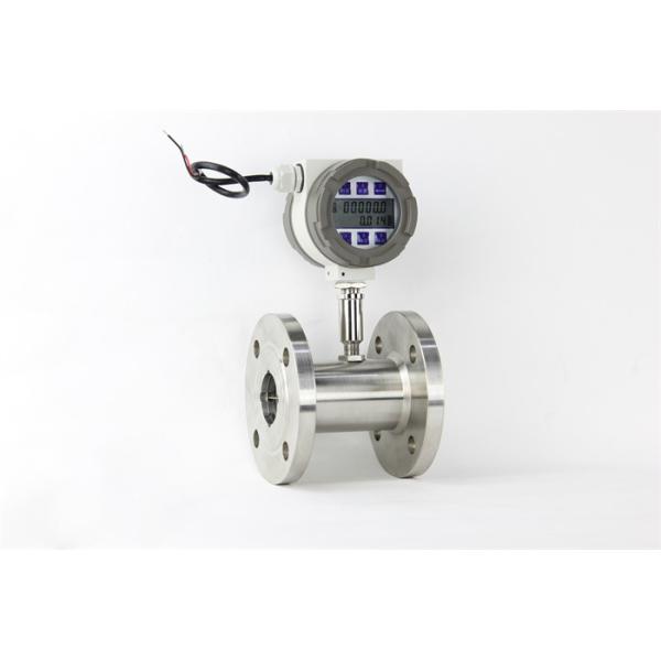 Liquid Turbine Flow Meter Diesel Gasoline Formaldehyde Kerosene Water DN 50