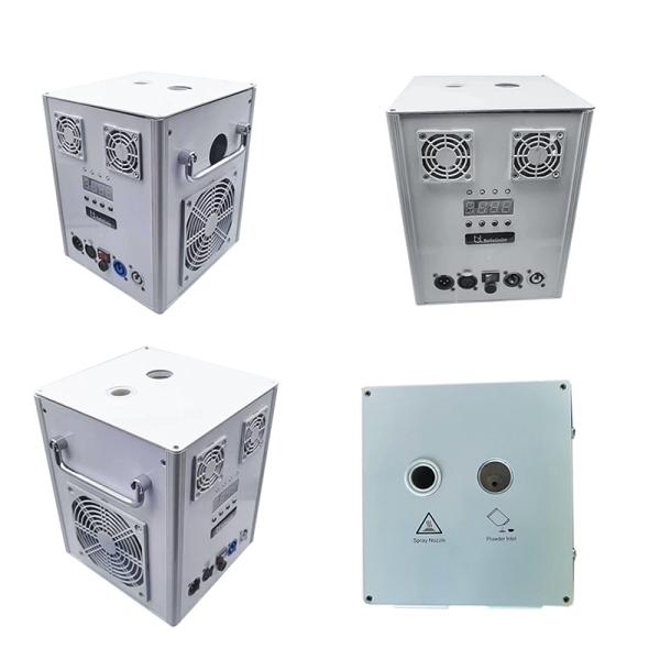 4pcs White DMX Wireless Cold Spark Machine Fireworks Fountrain With One Flight