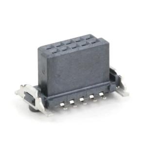 Female Rugged High Speed Connector Pitch 1.27mm SMC Type-B SMT Type PCB Board To