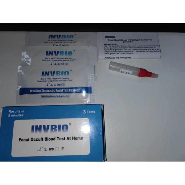 Rapid Diagnostic 1pcs One Step Fecal Occult Blood Test Kit Home Use Quick