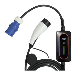 3.6KW 16A Type 2 EV Charger Portable Single Phase Electric Car Charger With LCD