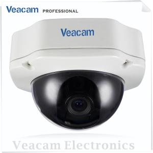 SONY / SHARP Color CCD Vandal Proof Dome Camera With 4-9mm Manual Zoom Lens