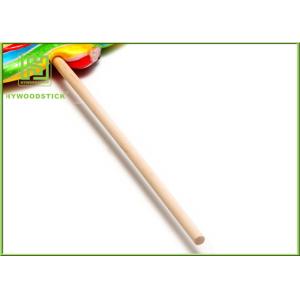 China Biodegradable Wooden Lollipop Sticks Rock Candy Suckers 10cm ~ 90cm Length on sale