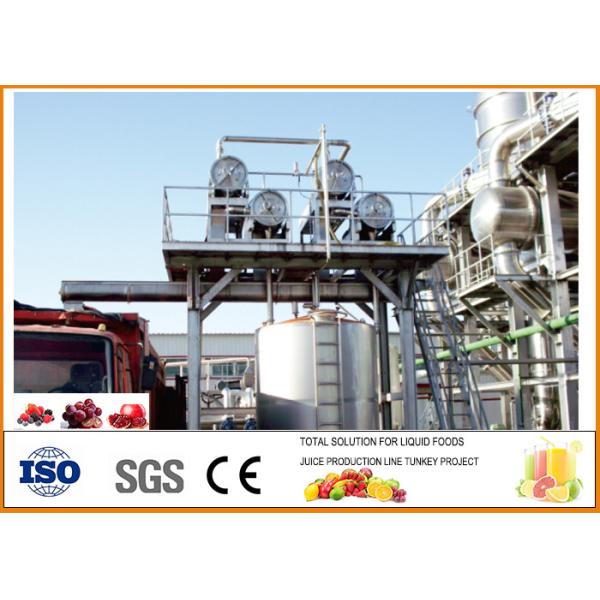 Quality 10T/H Beverage Processing Plant , Complete Automatic Blueberry Processing Line wholesale