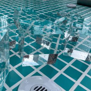 Acrylic Swimming Pool Accessories Air Pump See-Through Overflow Cast Cozy Panels