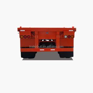 Cargo Transportation 40ft 2 Axles Versatile Flatbed Semi-Trailer Max Payload 000