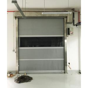 Insulated Industrial High Speed Roller Shutter , High Security Rapid Shutter