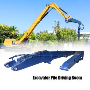 High-effective excavator bore pile drilling machine pile driver attachment for