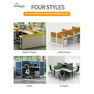 Silver Screen Partition Work Position with Aluminum Alloy Frame Material and