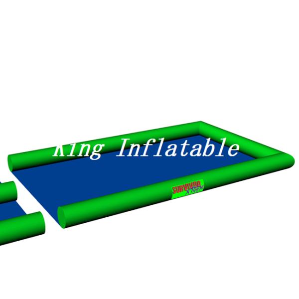 Popular Inflatable City Street Water Long Slip N Slide 16 Arches 2 Years Warranty