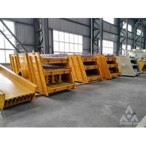 High efficiency Industrial Mining Ore Stone Vibrating Screen for gold processing