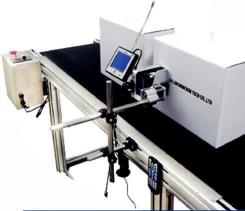 Thermal Inkjet Printer with screen NANO JET II 12.7mm stable High Resolution 300 X 1500dpi Tij 2.5 304m/min