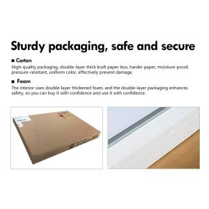 3000K - 6000K LED Illuminated Bathroom Cabinet Black Makeup Mirror Cabinet