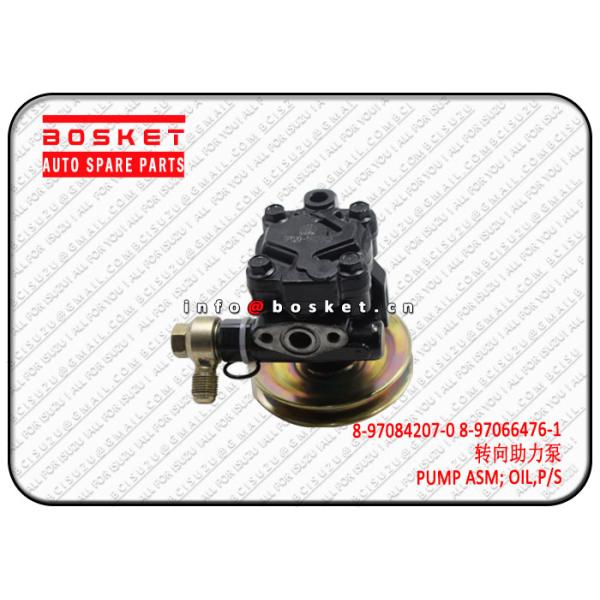 NKR55 4JB1 1 Power Steering Oil Pump Assembly 8970842070 8970664761 8-97084207-0 8-97066476-